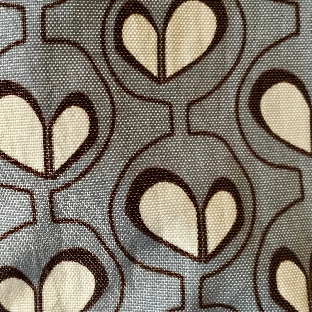 Cool laptop tote bag. Multiple pockets. Cute modern MCM print